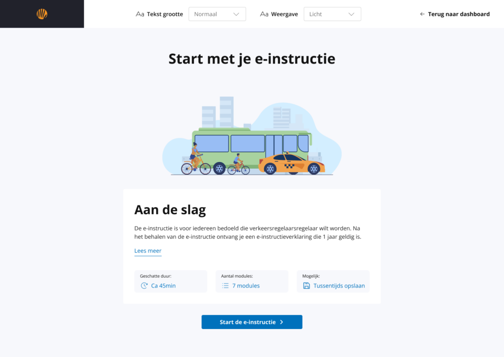 Vernieuwde e-instructie omgeving